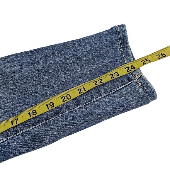 DL 1961 Farrow Instaslim Jeans Cropped Cordell Mid-Rise Jeans - Size 25 ** - Picture 8 of 16